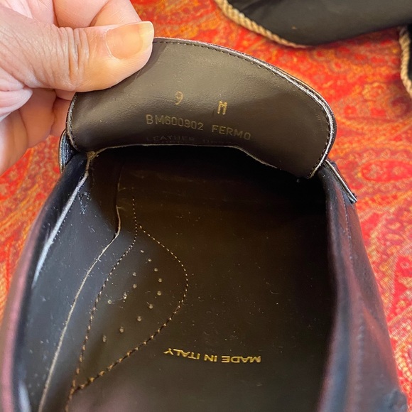 BRUNO MAGLI LEATHER SHOES